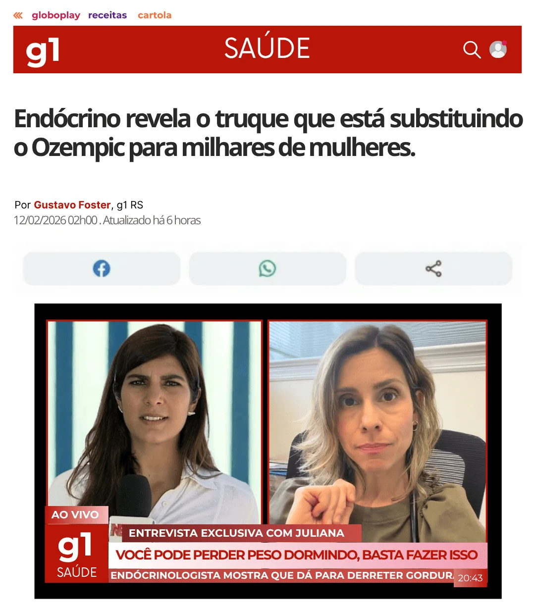 Nota sobre metabolismo y adelgazamiento
